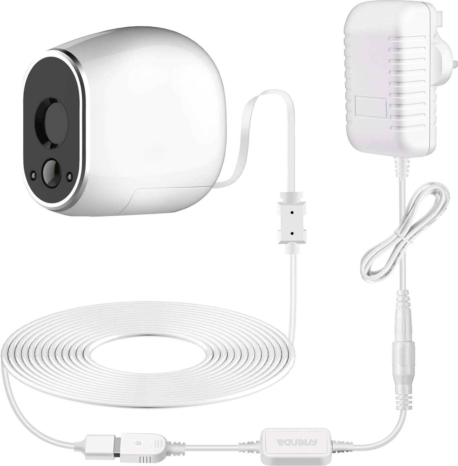 Power Adapter with 6 m/ 20 ft Cable Compatible with Arlo (Replace