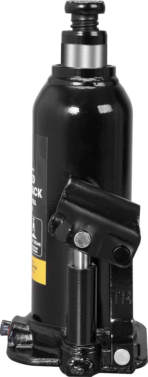 Torin AT90603BB Hydraulic Welded Bottle Jack, 6 Ton (12,000 lb) Capacity, Black : Industrial & Scientific