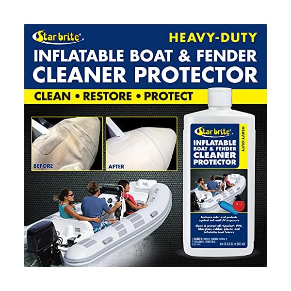 STAR BRITE HeavyDuty Inflatable Boat & Fender Cleaner & Protector
