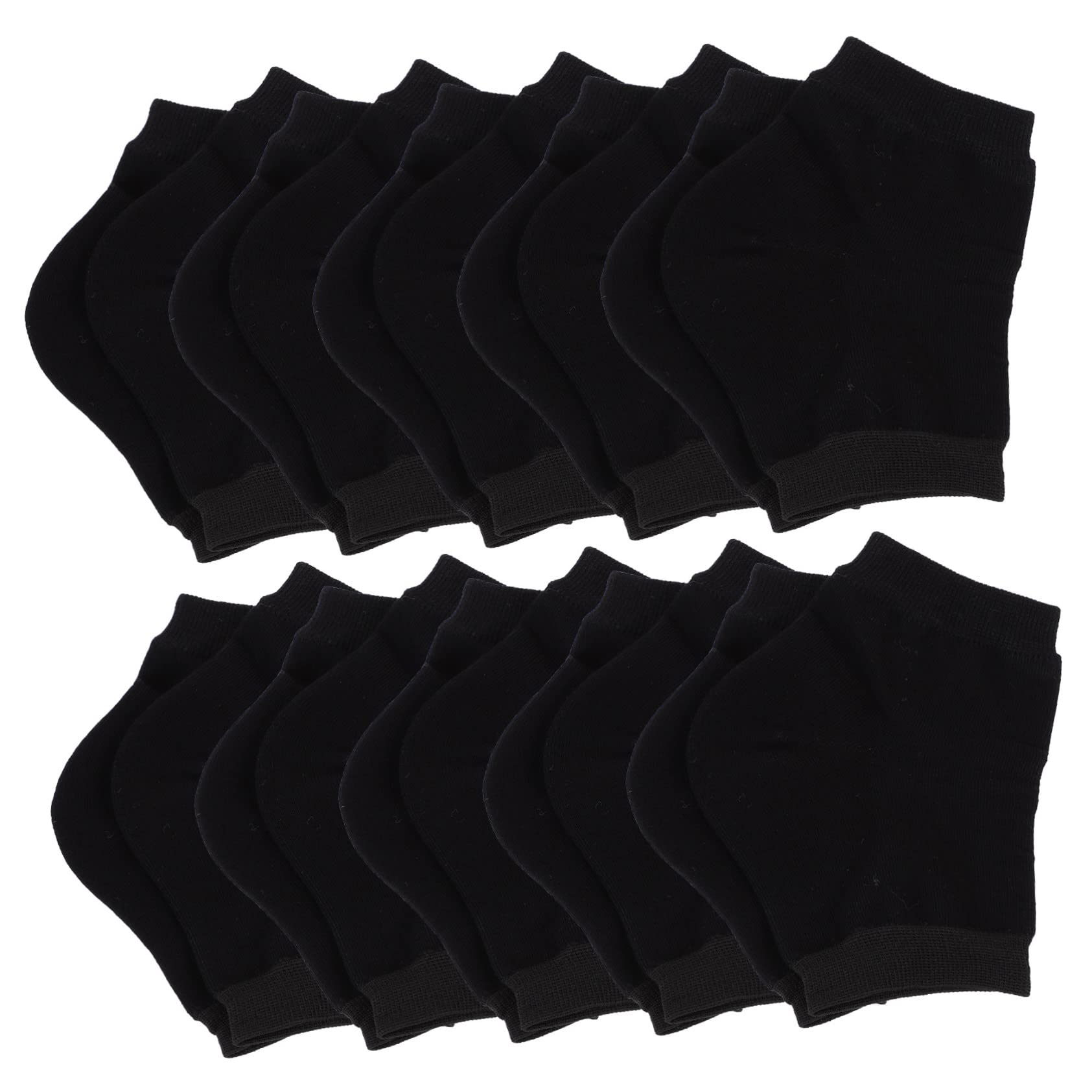 Calcetines de Talón sin Dedos, Algodón y Silicona, 10 Pares