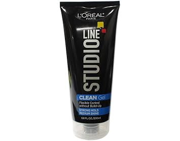 جل LOreal ParisStudio Clean Feel مقاس 6.8z، جل Studio Clean Feel، ثبات قوي
