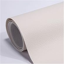 54.0 x 39.4 inches 138 x 100 cm, Leather Repair Sheet, Stick-on Leather, Synthetic Fabric, Thickness 0.08 cm, Faux Leather, Adhesion, Sofa Repair, Waterproof, Soft, Furniture, Chair, Sofa Repair Tape, Car Seat, Motorcycle Seat, Reinforcement DIY Craft Bag, Leather Accessories Making Color Beige