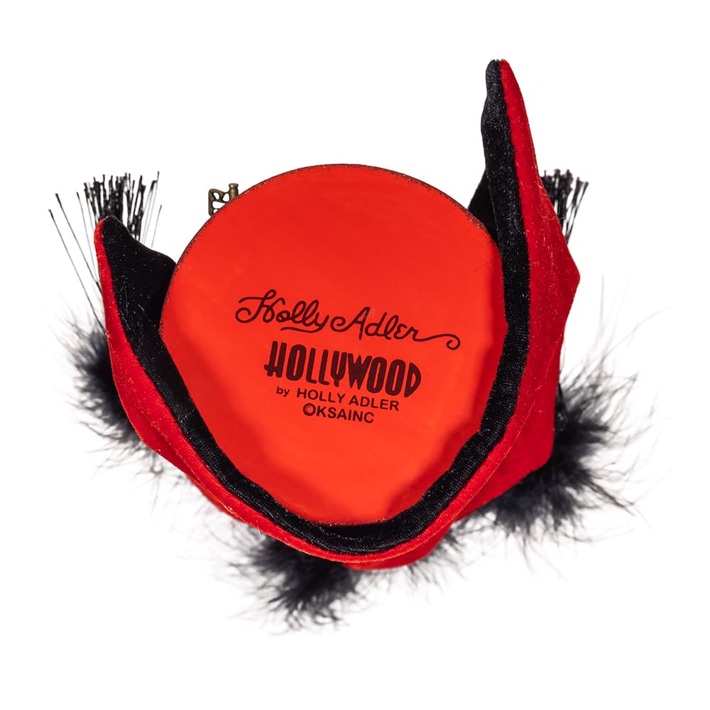 Kurt Adler Hollywood Nussknacker King of Hearts mit Umhang Nussknacker, 47,8 cm