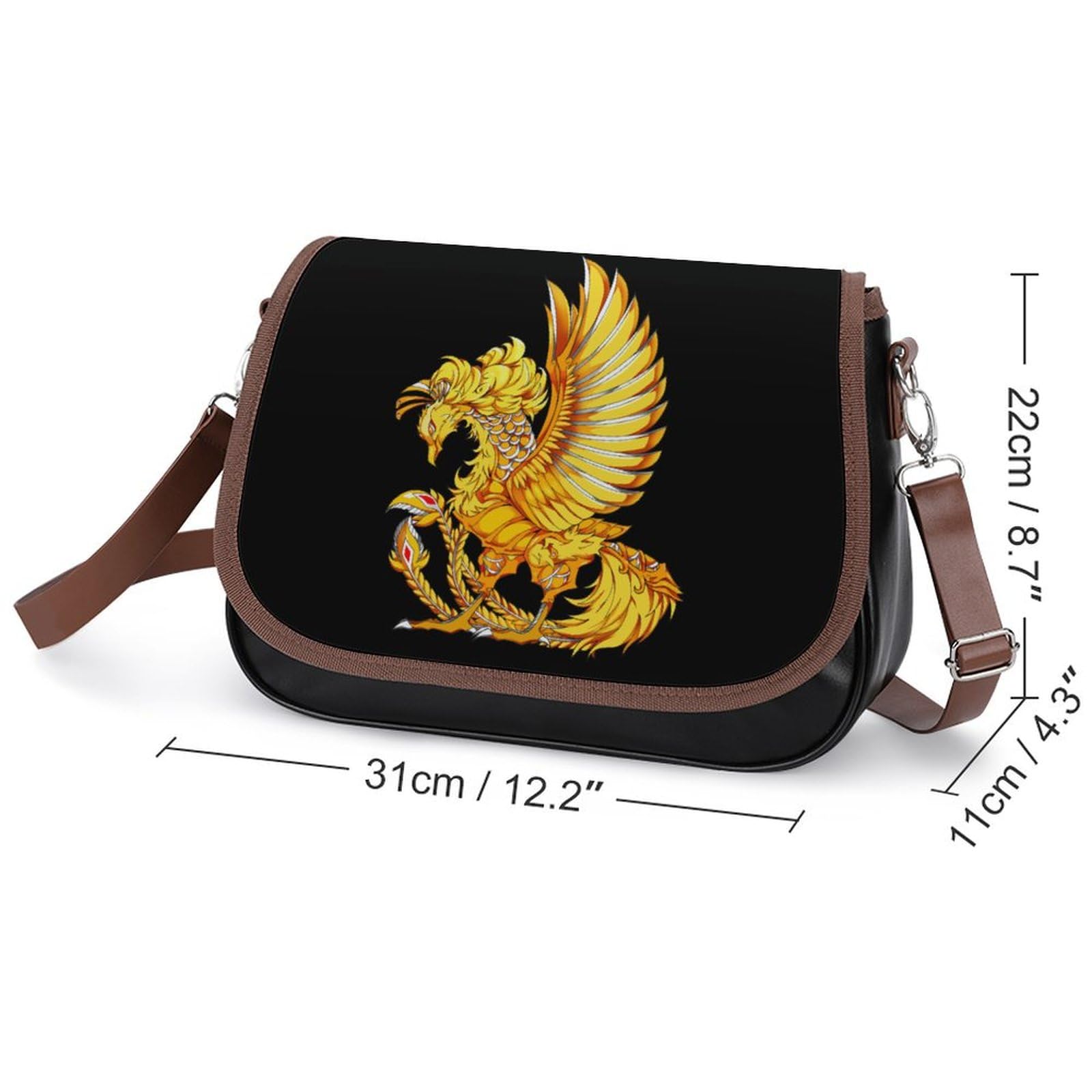 【モカ】鳳凰　ワンショルダーバック Amazon.co.jp: ショルダーバッグ 鳳凰 ワンショルダーバッグ