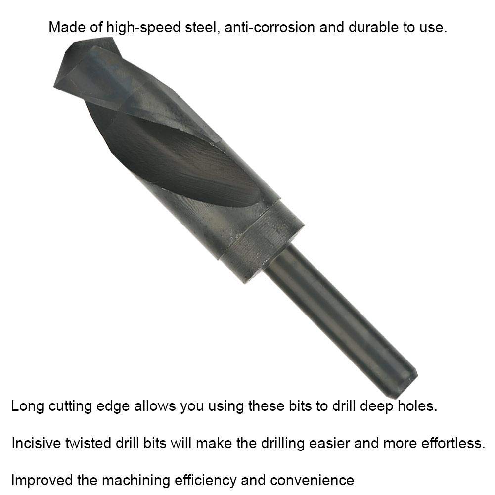 Lucky-Foret à Fraiser Outil De Perçage De Menuiserie Fraise à Chanfreiner Queue Ronde Avec Clé