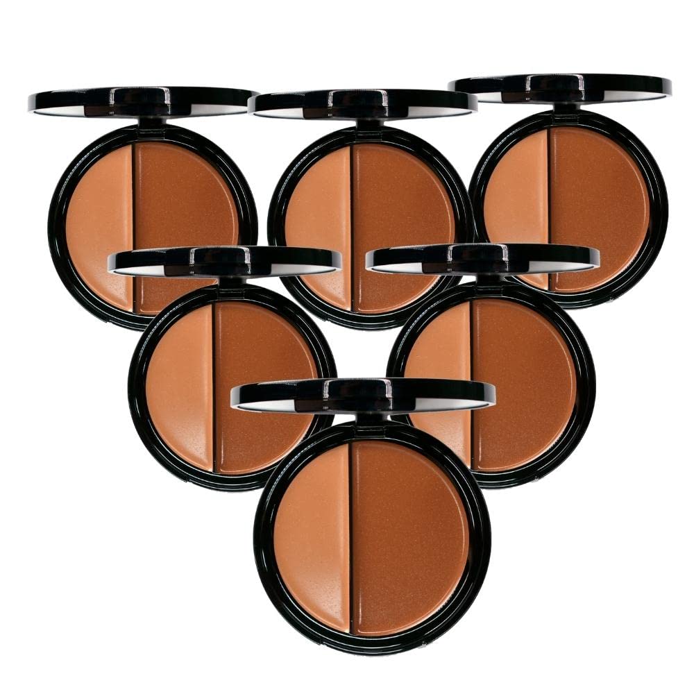 EVE PEARL HD Dual Foundation Full Coverage Foundation Set Long Lasting Everyday Non Greasy Lightweight Texture Makeup Set