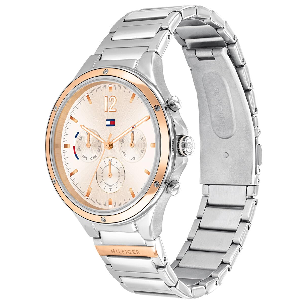 Tommy Hilfiger Reloj Analógico para Mujer de Cuarzo con Correa en Acero Inoxidable - 01782279