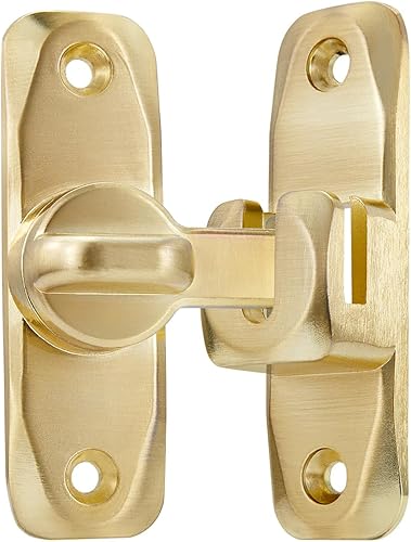 Miniatura 6 de Cerradura de puerta de granero de 90180 grados, cierre de cerradura de puerta de ángulo recto de aleación de zinc, herrajes para puertas abatibles,