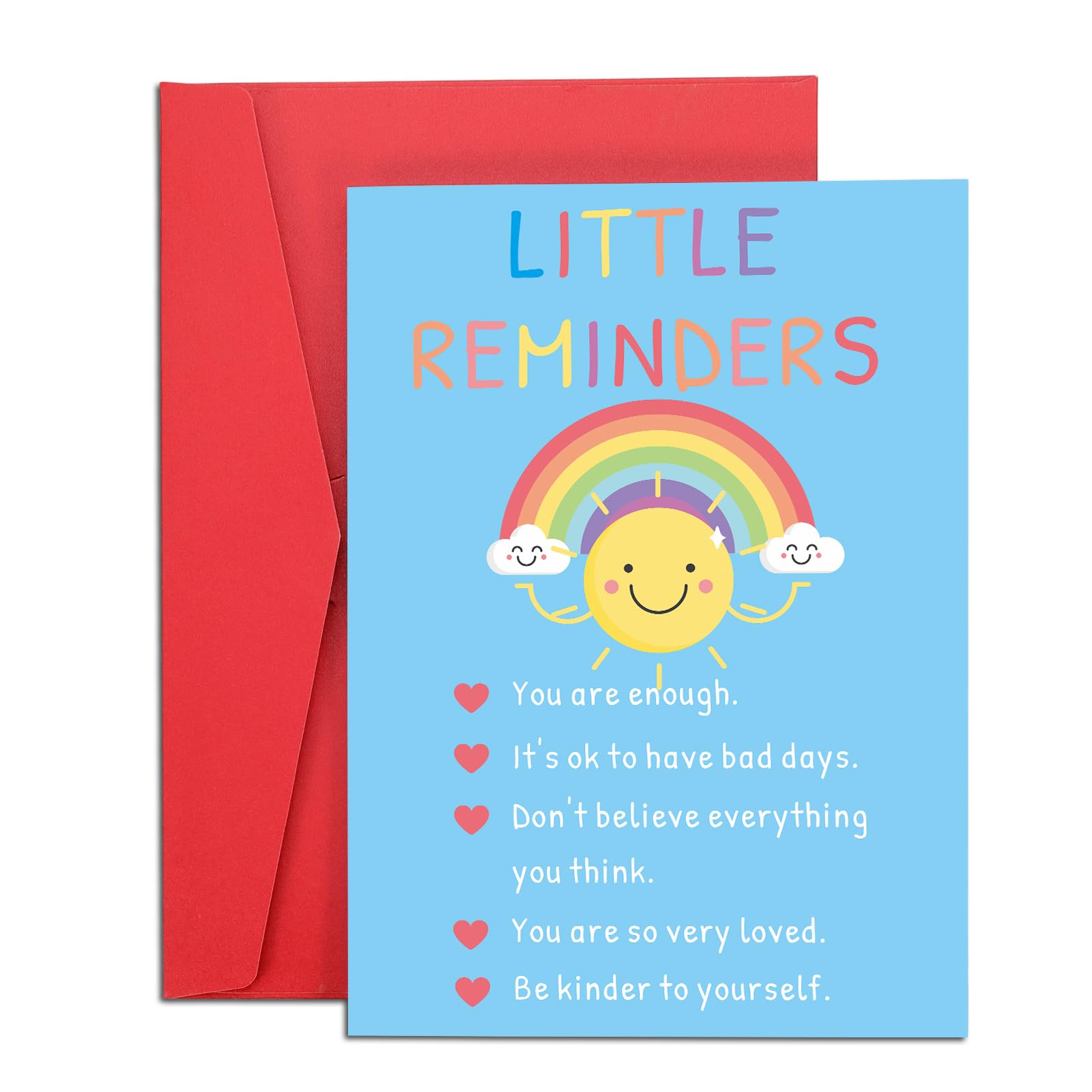 Valentine Card Gifts for Kids Classroom Son Daughter 8-12, Valentine Kids Gifts Encouragement Card for Women Men Friend, Thank You Cards Gift for Boss