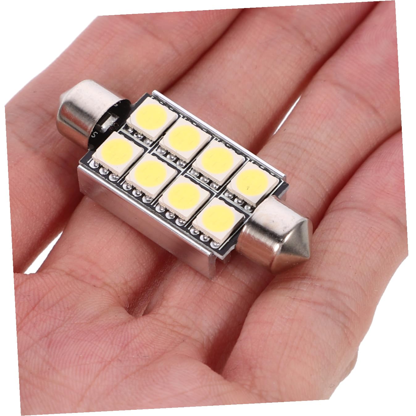SOLUSTRE 24pezzi Luce Led Dome Per Auto Lampadine Interni Per Illuminazione Strumentazione e Bagagliaio Basso Consumo Energetico Compatibili