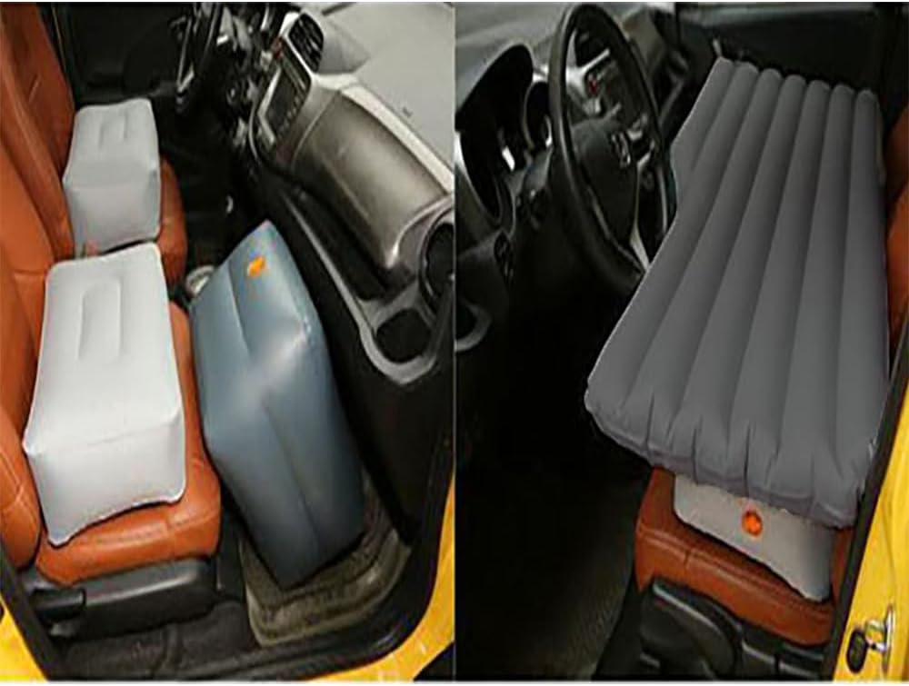 Car Front Seats Inflatable Mattress for smart #1 2022-2026 Front Row Air Mattresses Portable Movable Folding Travel Air Mattress Bed Pad Outdoor Mat Accessories