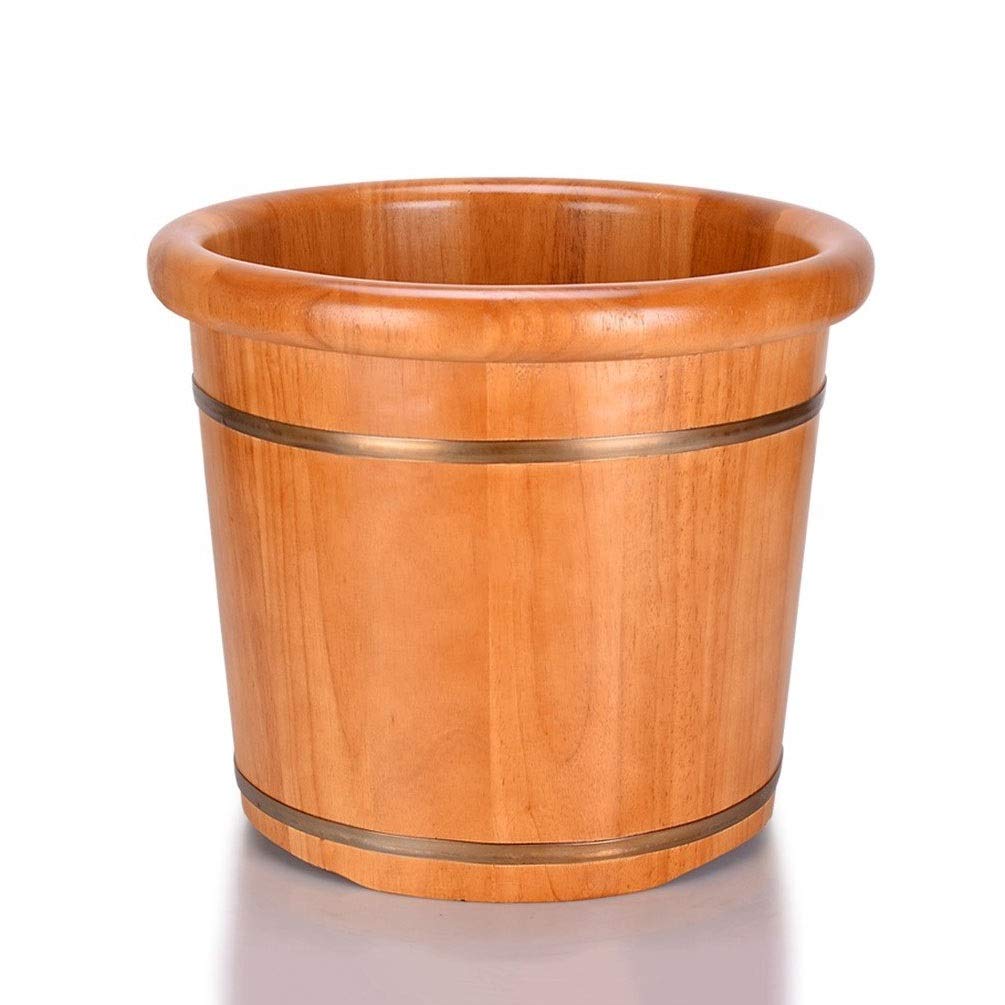 Drewniana beczka do stóp Spa wiadro z drewna do pedicure, wiadro do moczenia stóp, wanna z hydromasażem do stóp, umywalka do stóp dla dorosłych, wanna do moczenia stóp vision