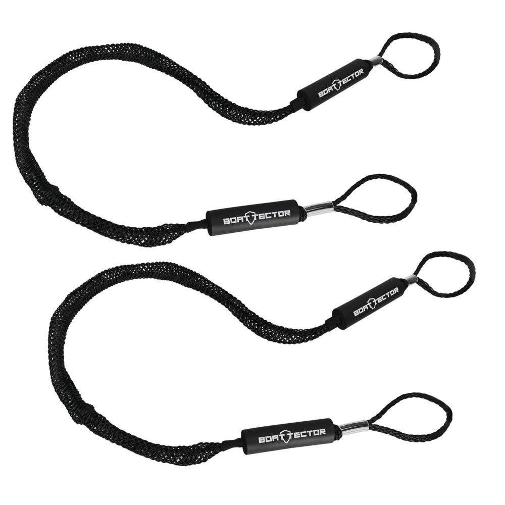 Extreme Max PWC Dockleinen 2,1 M Mit Verzinkten Karabinerhaken – 25,4 Cm Schlaufe, Robust & Einfach Zu Handhaben, 2er-Set Für Süßwasser, 2 Jahre Garantie Extreme Max PWC Dockleinen 2,1 M Mit Verzinkten Karabinerhaken – 25,4 Cm Schlaufe, Robust & Einfach Zu Handhaben, 2er-Set Für Süßwasser, 2 Jahre Garantie