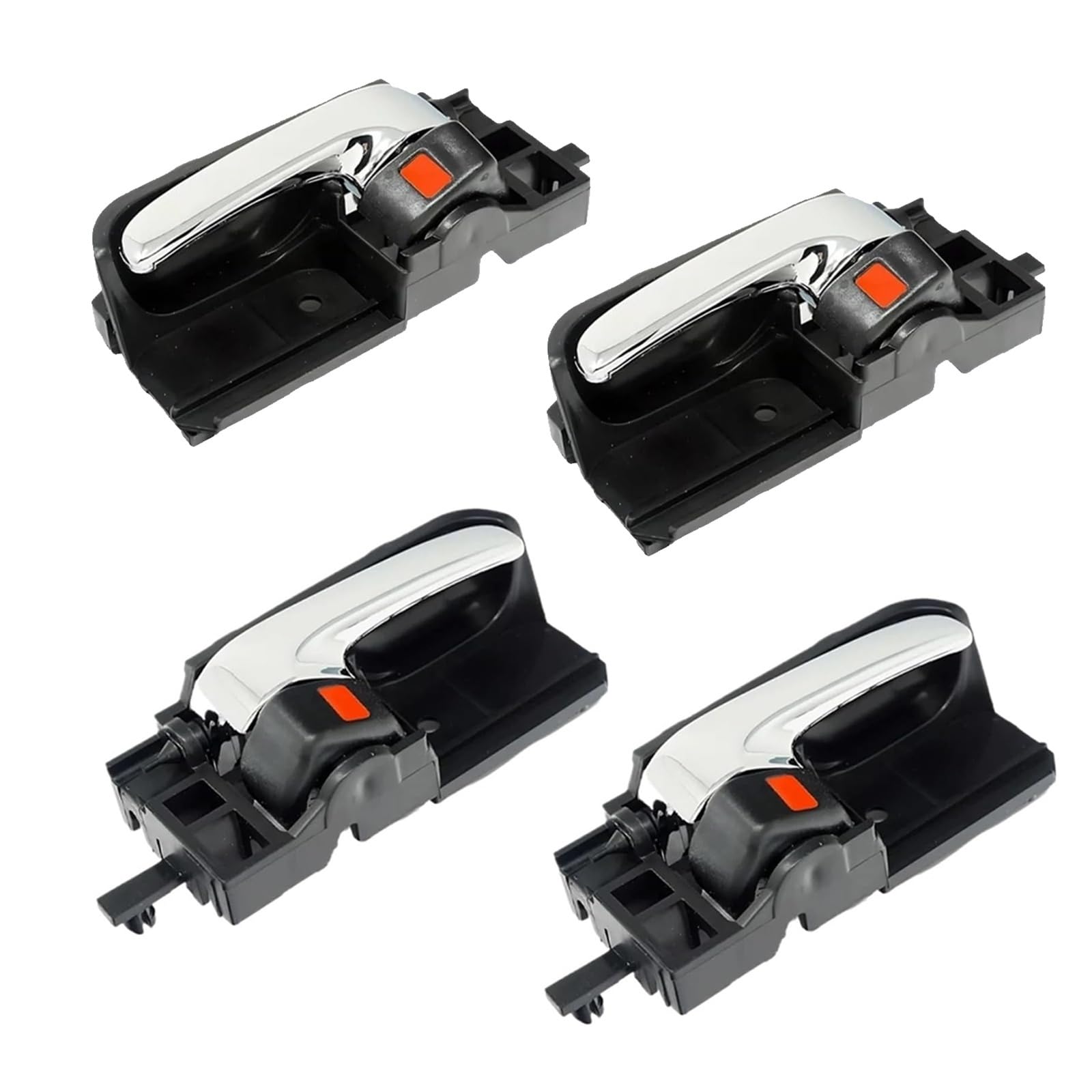 Hfewcvk 2 Left And 2 Right Fit For Scion Tc Xa For T0y0ta Corolla Hiace Hilux Matrix Tacoma Car Accessories Interior Door Handle 69206-02090-E0 69205-02090-B0(2 Left And 2 Right)