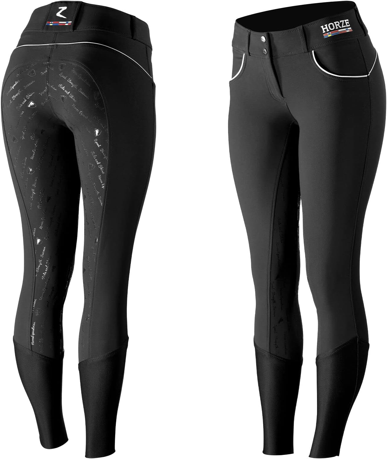Women's Nordic Performance Full Seat Breeches - Silicone Grip