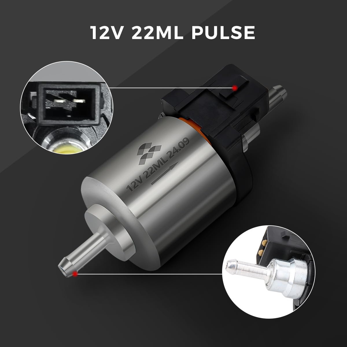 Nagrzewnica postojowa 22 Ml Ultracicha Pompa Paliwa Ogrzewania Samochodowego, Pompa Diesla 12 V, 5 KW/8 KW, Pasuje Do Akcesoriów Ogrzewania Postojowego Webasto Eberspacher samochodowy Nagrzewnica