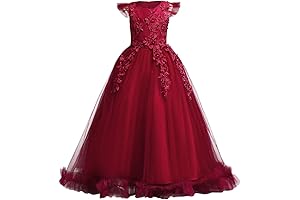 Flower Girls Maxi Dress for Prom, Size 14-16