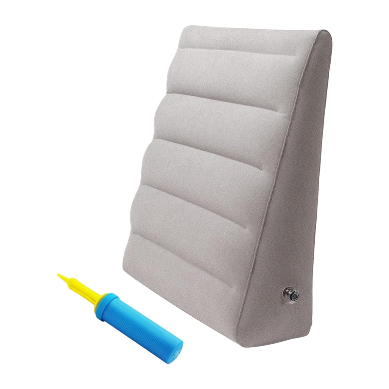 CALANDIS™ Inflatable Wedge Pillow for Travel Portable with Pump for Home Office Travel Without Storage Bag | Bed Pillows | Bedding-image-10
