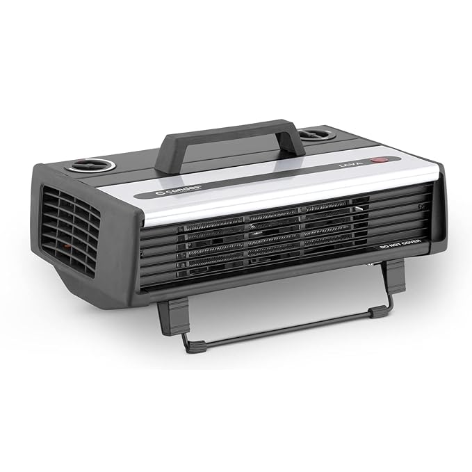 Candes Lava 2000 Watts All in One Silent Blower Fan Room Heater - Black