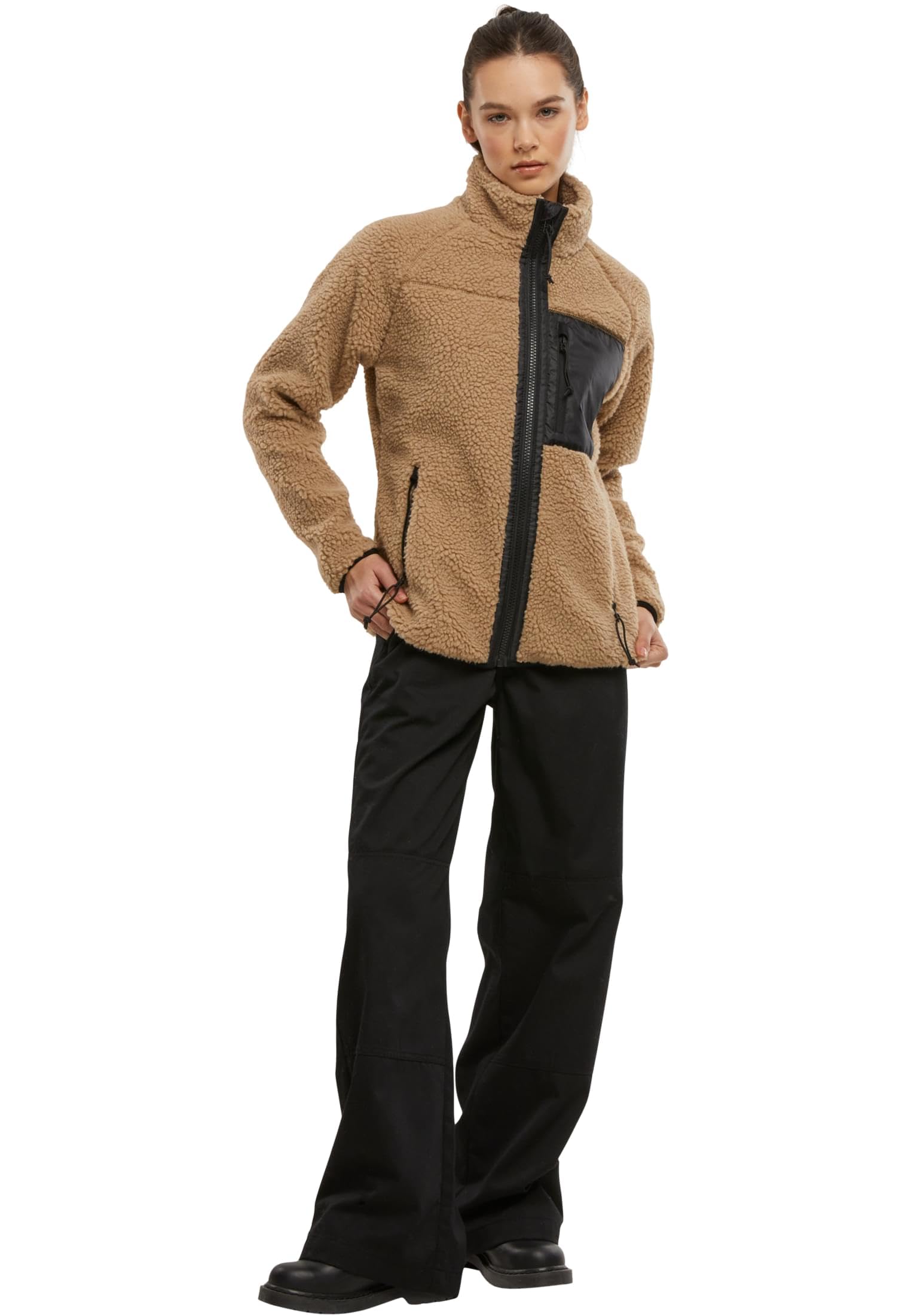 Brandit Women Teddyfleece Jacket Hood 15Y. *Limited Edition*, mehrere Farbvariante, Größen S bis 5XL