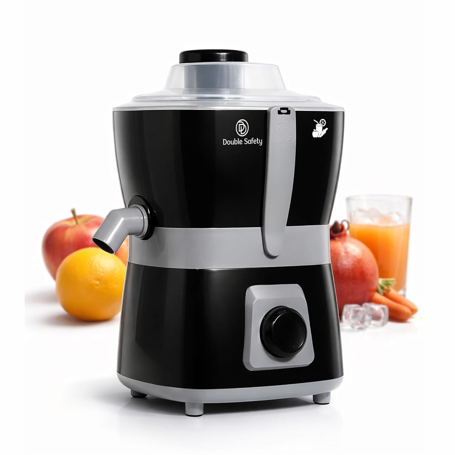 Vienna Juicer for home | BIS Approved 500 watts Juicer| Fresh fruit & Vegetable juice in seconds | 3 Speed control | Easy cleaning | 2 Years warranty |Black-image-14