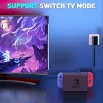 Switch Charger for Nintendo,39W AC Power Supply Adapter Compatible Switch Lite OLED/Steam Deck,Fast Nintendo Charging Output 15V2.6A,Support Steam Deck TV Dock Mode with 6.6FT Type-C Power Cord Cable
