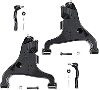 Vista 22 de Detroit Axle - Kit de brazos de control delanteros de 4 piezas para Ford Mustang Base GT 05-10 2005 2006 2007 2008 2009 2010, 2 brazos de control