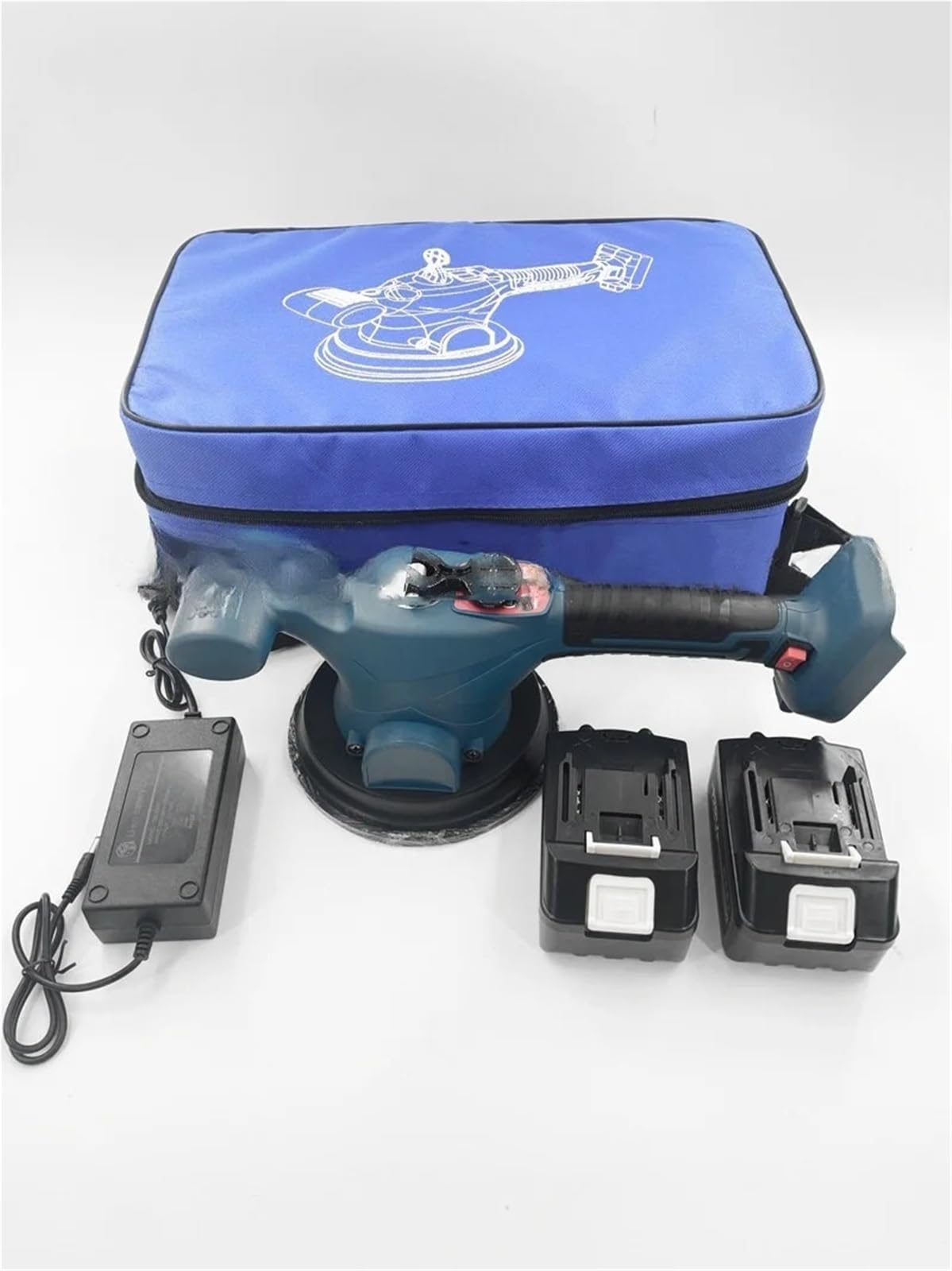 Fliesenverlegemaschine, 21 V wiederaufladbarer Fliesenrüttler, intelligente Lithium-Ebene, Fertigermaschine, Fliesenapplikator, Werkzeuge for Verlegen von Keramikfliesen