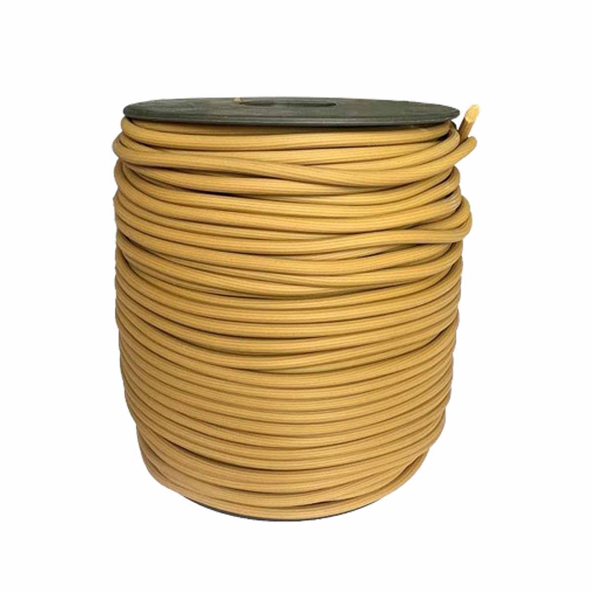 PVC Welding Round Rod Wire PVC Plastic Welding Wire Rods 70M 4mm Multicolor for Handicraft Enthusiasts(Dark Yellow)