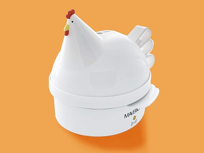 Maverick SEC2 Henrietta Hen Egg Cooker, White Electric