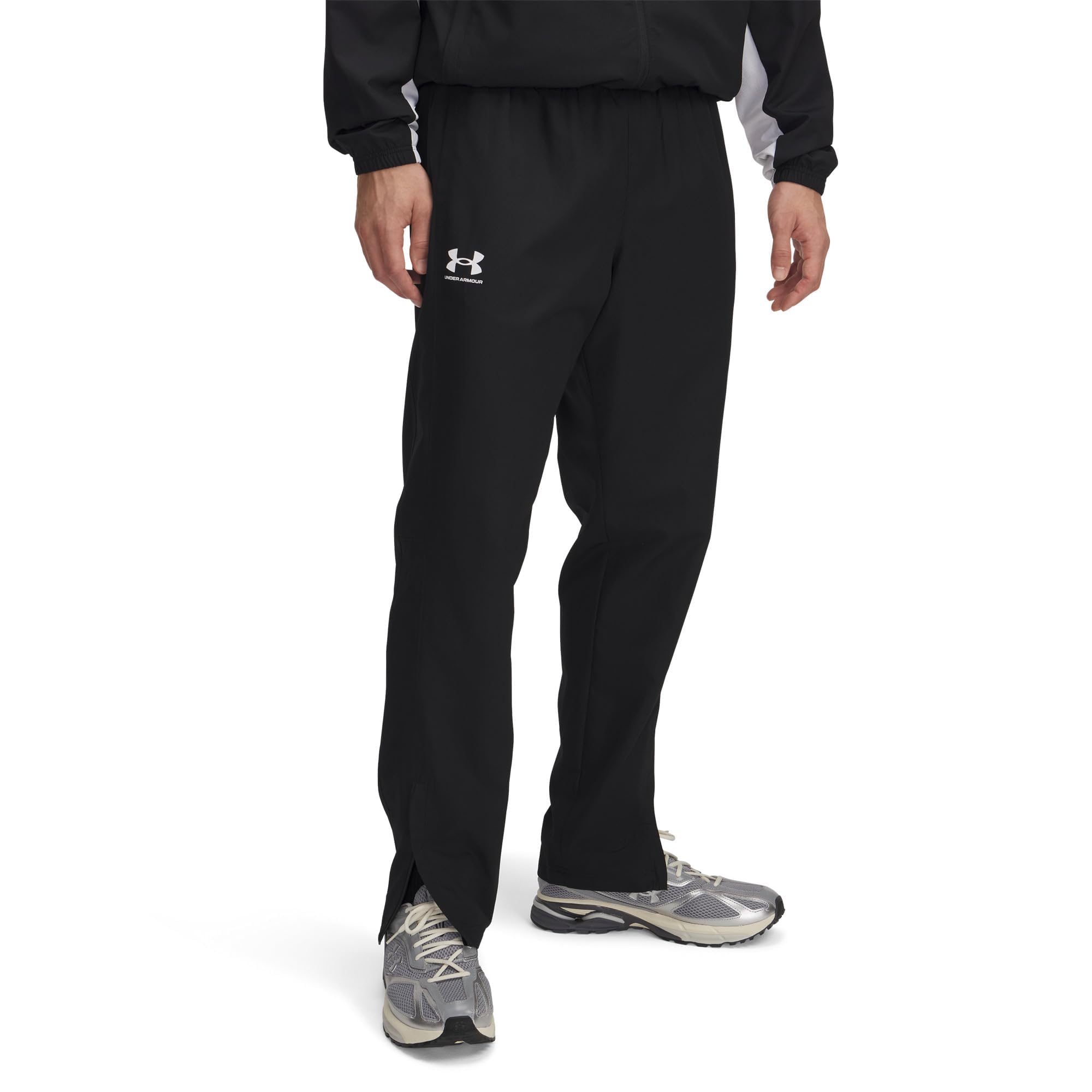 Under Armour Men's Black Rival Woven Tracksuit Bottoms in Size 2XL, Sports Direct