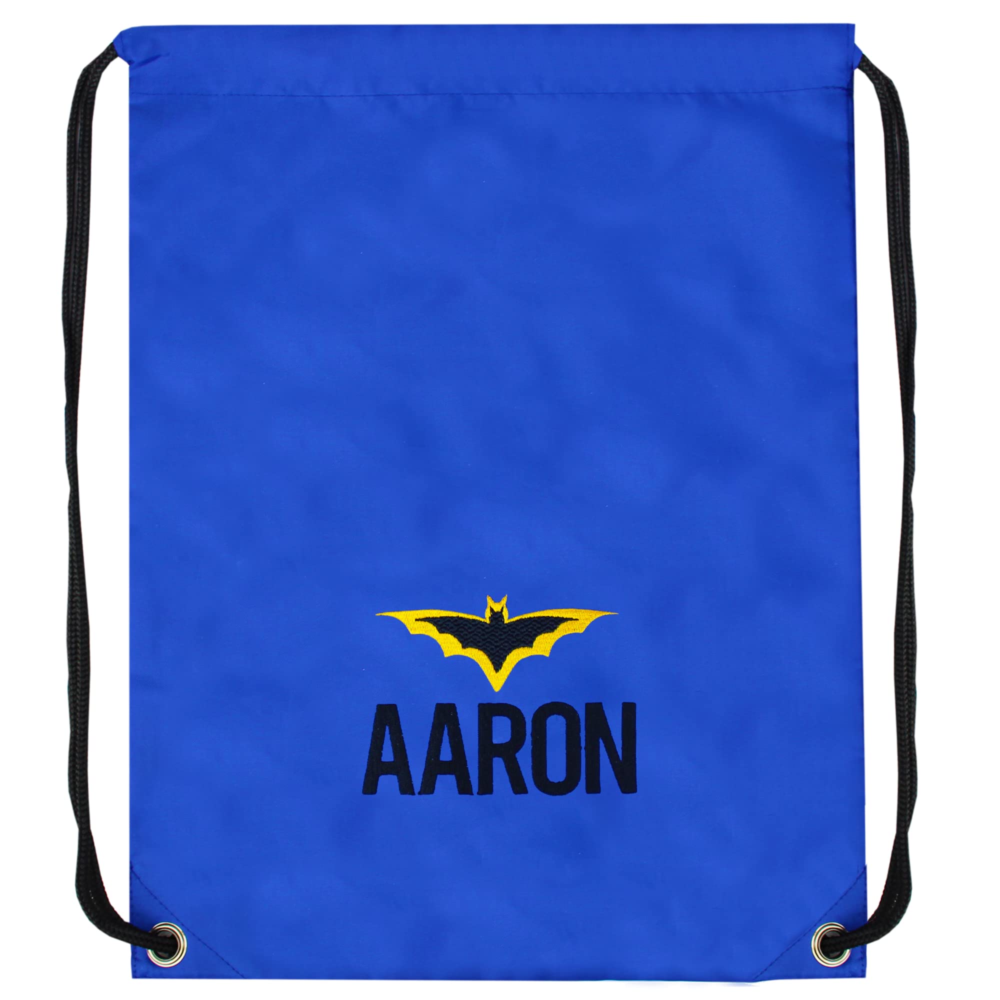 TeddyTs Personalised Bat Design School Sports PE Drawstring Swimming Bag