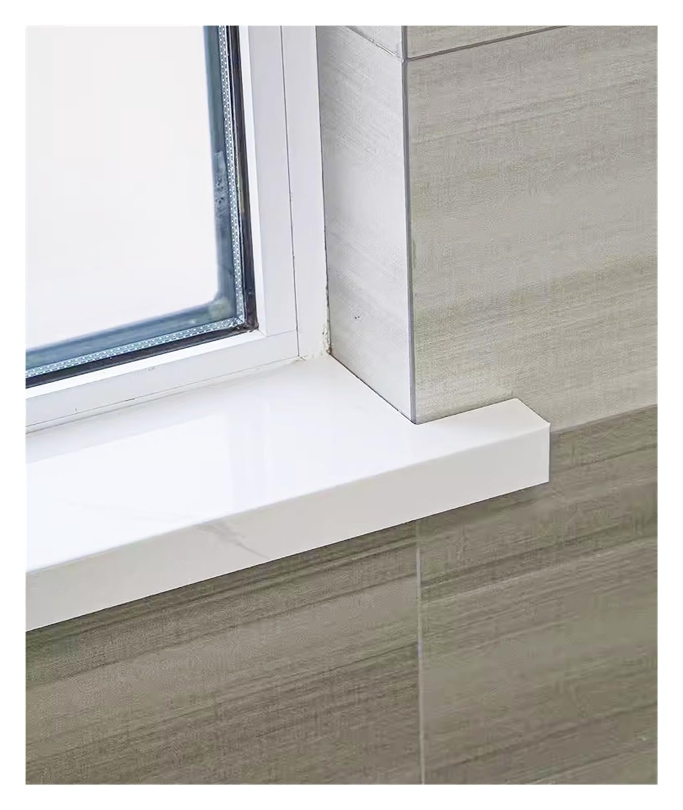 L Shape Window Sill Board White Acrylic Window Sill Cover Board L 