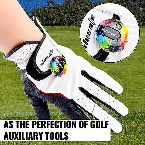 Golf Score Counter, Golf Stroke Counter Mini Clicker with Clip Golf Score Keeper Simple Attachment to Scorekeeper Up to 12 Shots Score with One Touch Reset - Image 3