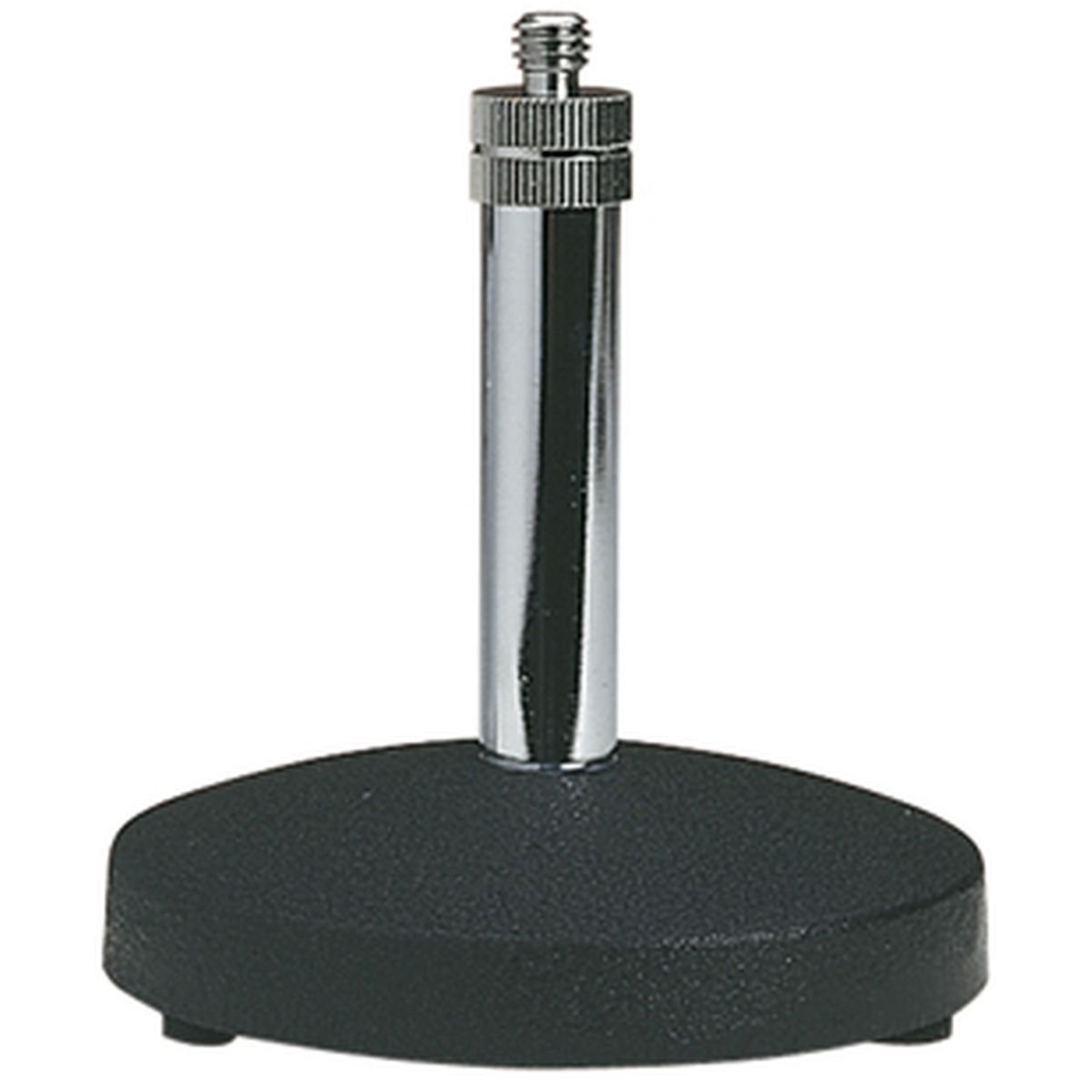 Soundlab Desk Microphone Stand, Black/silver