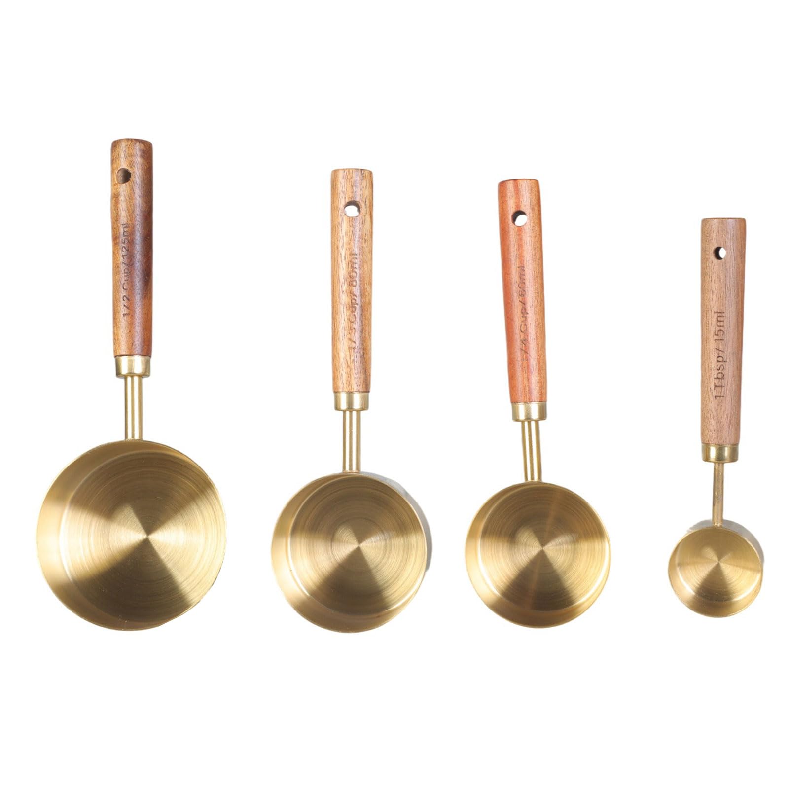 8 cucharadas pequeñas de acero inoxidable, cucharas medidoras de café de cocina, cucharas de metal, para té, azúcar, herramienta de cocina