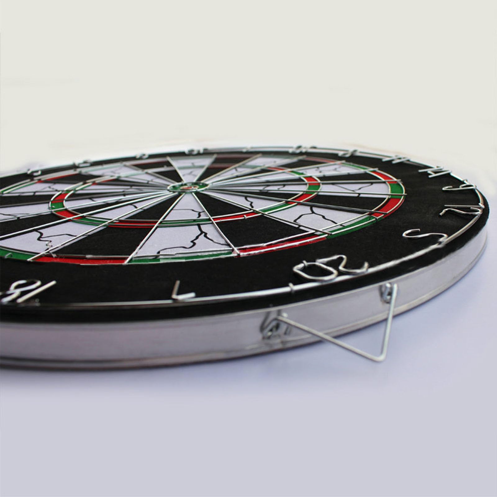 Bersaglio Freccette Gioco Freccettes Adulti Tabellone Professionale Tiro a Segno con 6 Frecce in Acciaio Darts Board Double Face 45 cm Rotondo