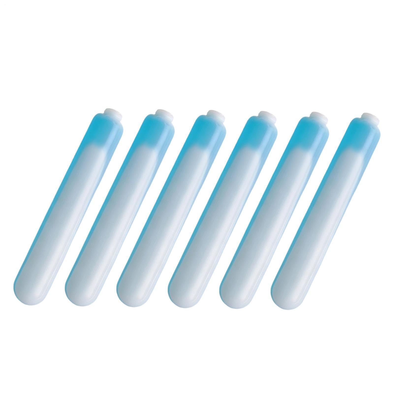6pcs Ice Sticks for Cooling Freezing Cooling Rod Mini Coolant, Reusable Suitable for Water Bottles Lunch Bags, and Travel