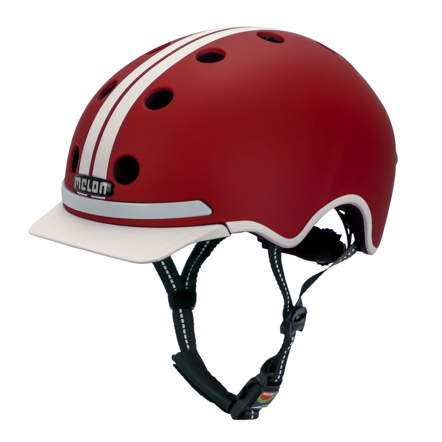 Melon Fahrradhelm E-Series für Damen & Herren | sicherer Cityhelm mit Beleuchtung | Front- und Rücklicht, Magnetverschluss, individuell anpassbar