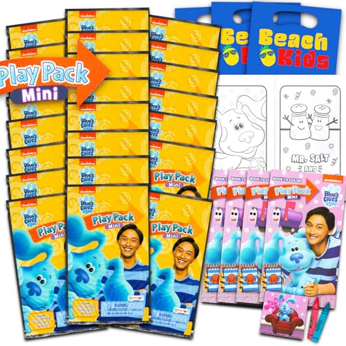 Blues Clues Party Favors for Kids Bundle - 24 Mini Activity Packs