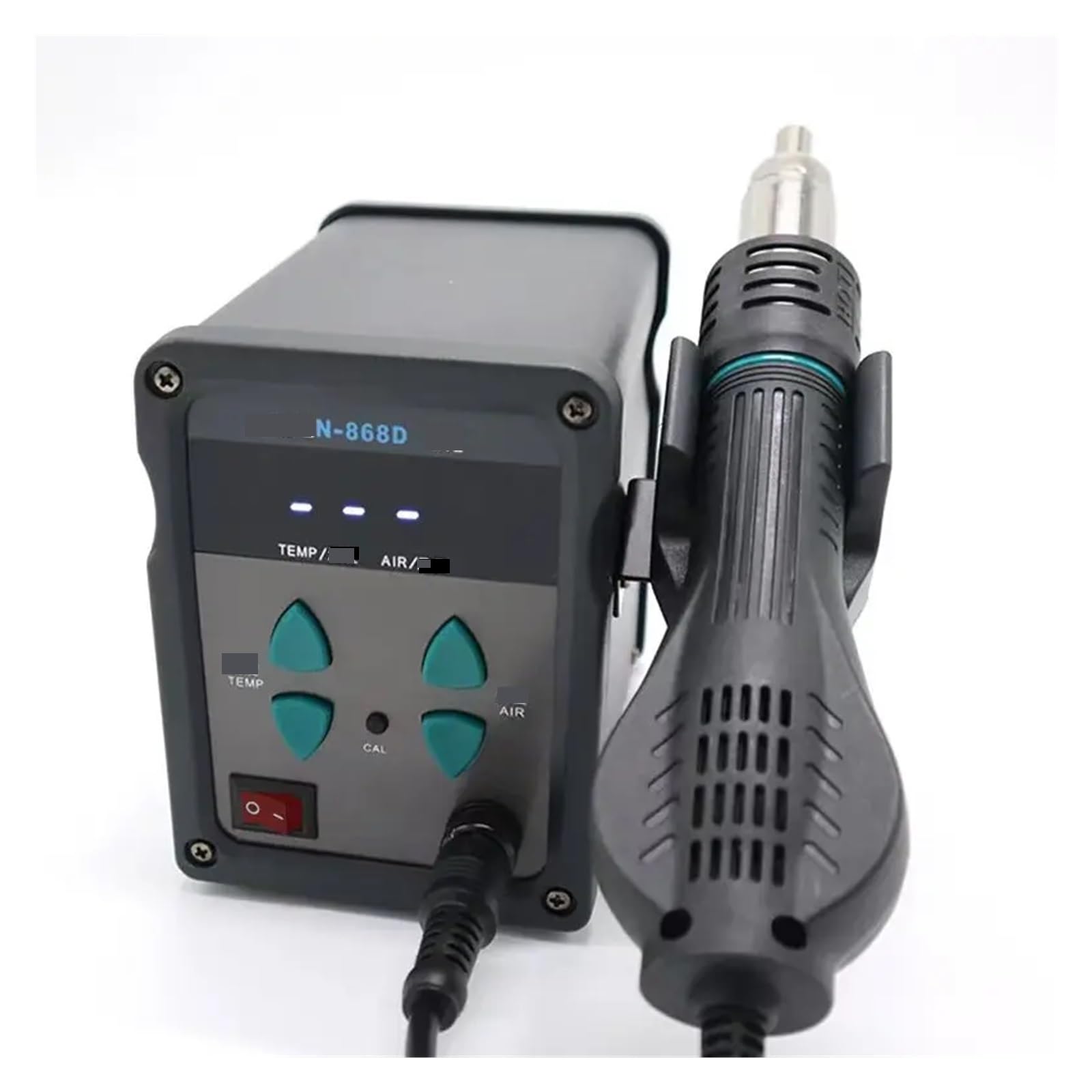 Stacja lutownicza 868D Hot Air 700W LED, cyfrowa, lutownica, stacja lutownicza, pistolet termiczny do naprawy spawów BGA