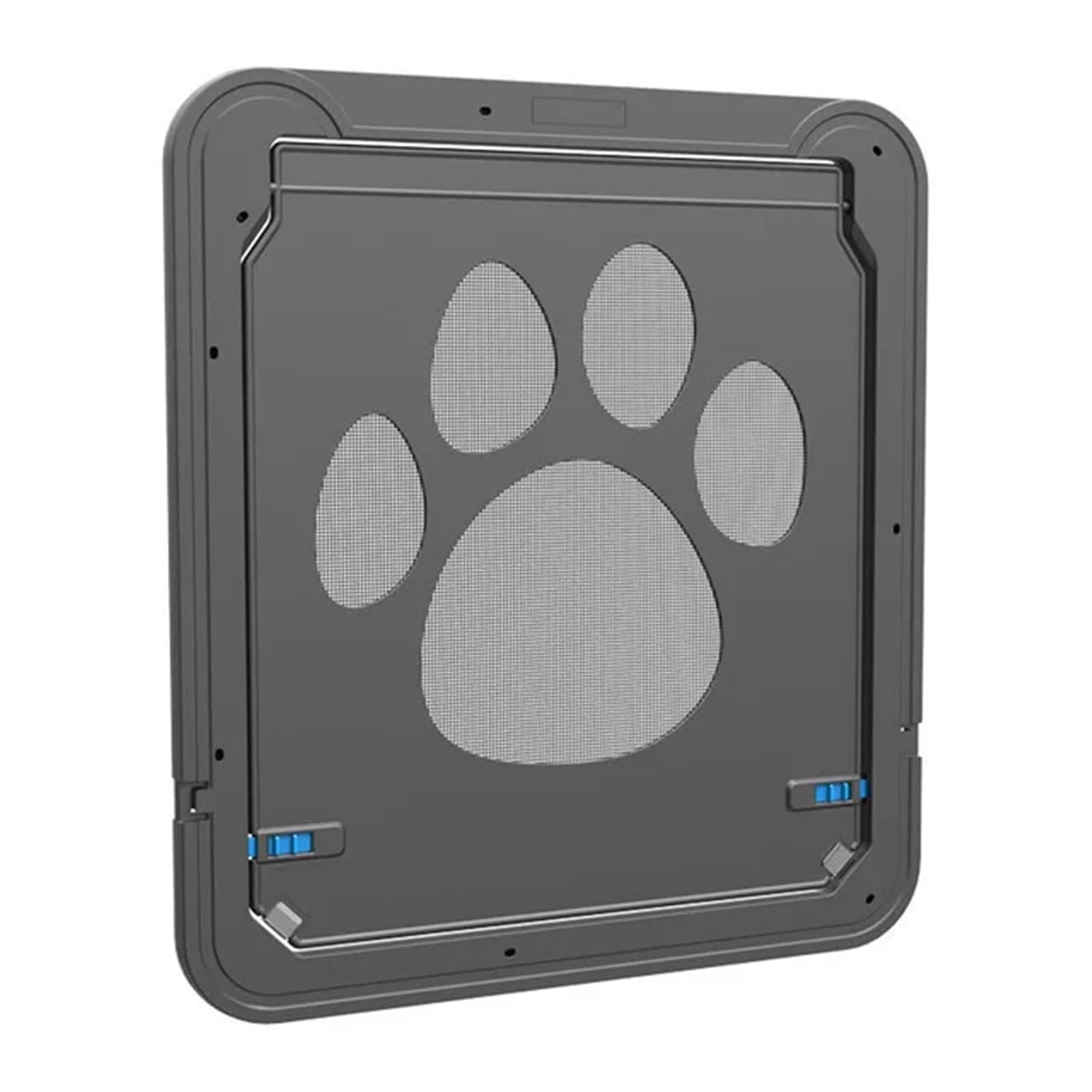 Große Tierklappe 4-Wege-abschließbare Kunststoff-Haustiertür for große Hunde und Katzen, for Bildschirmfenster, Sicherheitsklappen, Tore, Haustiertunnel, Hund