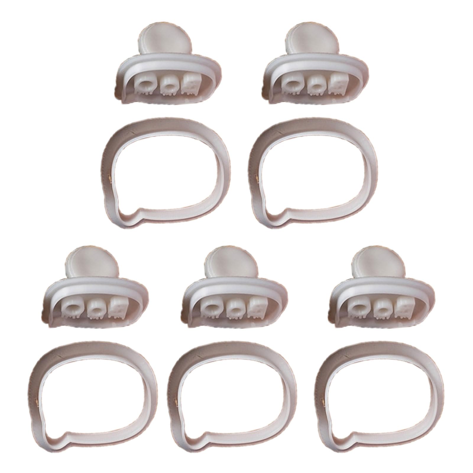 Buxuaaaa Boo 5Pcs Plastomer Biscuits Mold Cookie Stamp Halloween Specter Biscuits Cutter Fondant Cake Mold Kitchens Pastries Baking Tool Plastomer Biscuit Easy To Cleans Baking Tool