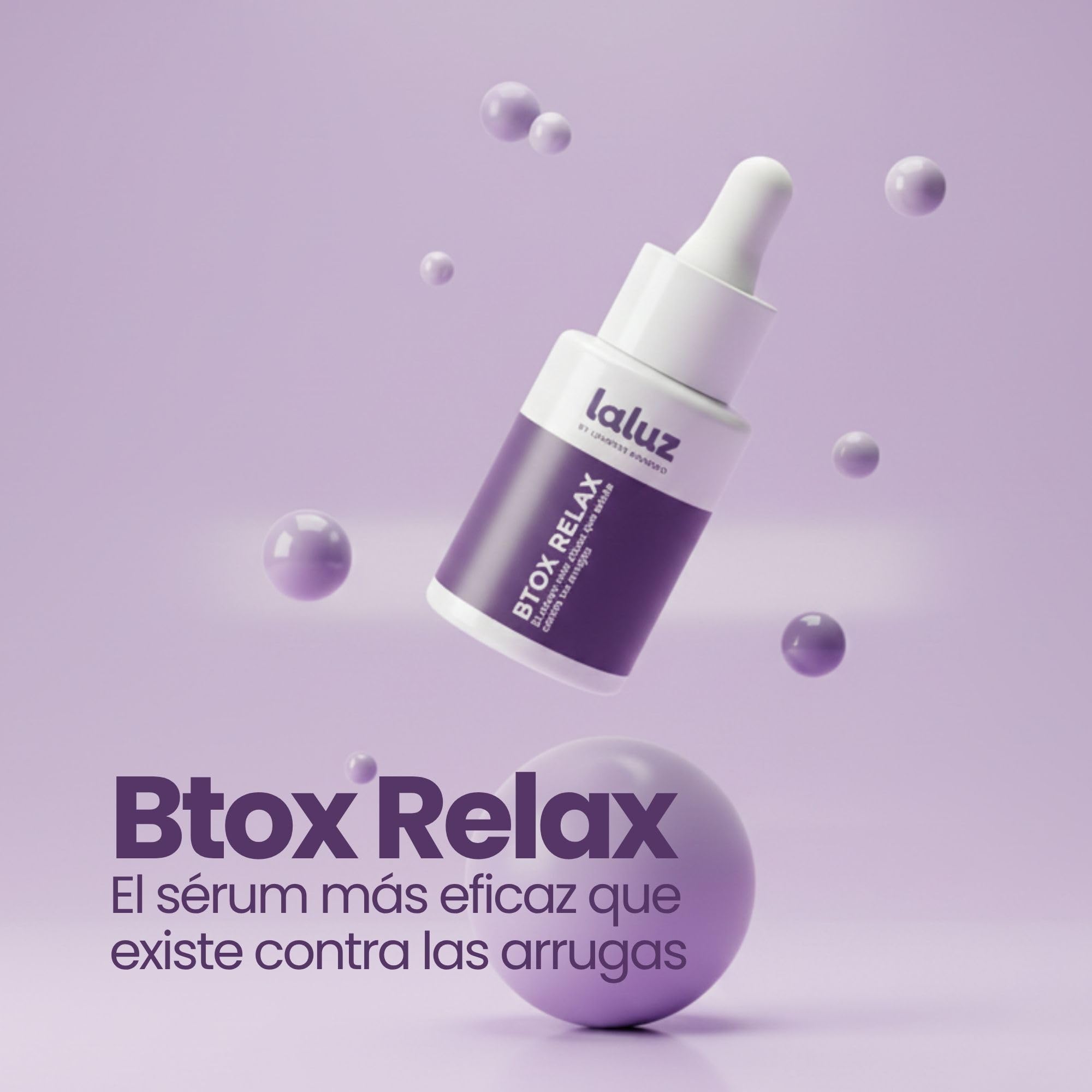 Lourdes Moreno | Serum B-tox con Argireline efecto Lifting Facial Relax | Elimina Las Arrugas y previene Su Aparición | Serum Efecto B-tox Y Lifting Face | Crema Antiarrugas | 30 ml