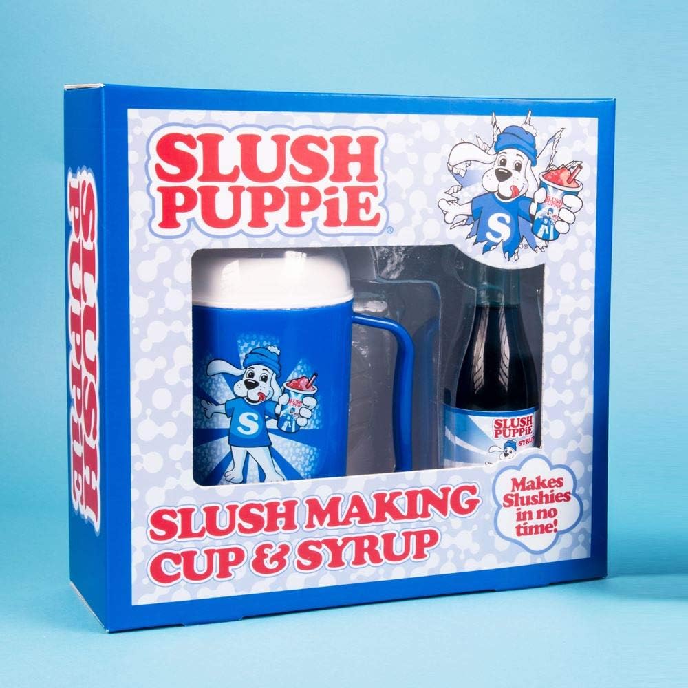 Amazon.com: Slush puppie Cup & Blue Raspberry Giftset, Blue and White ...