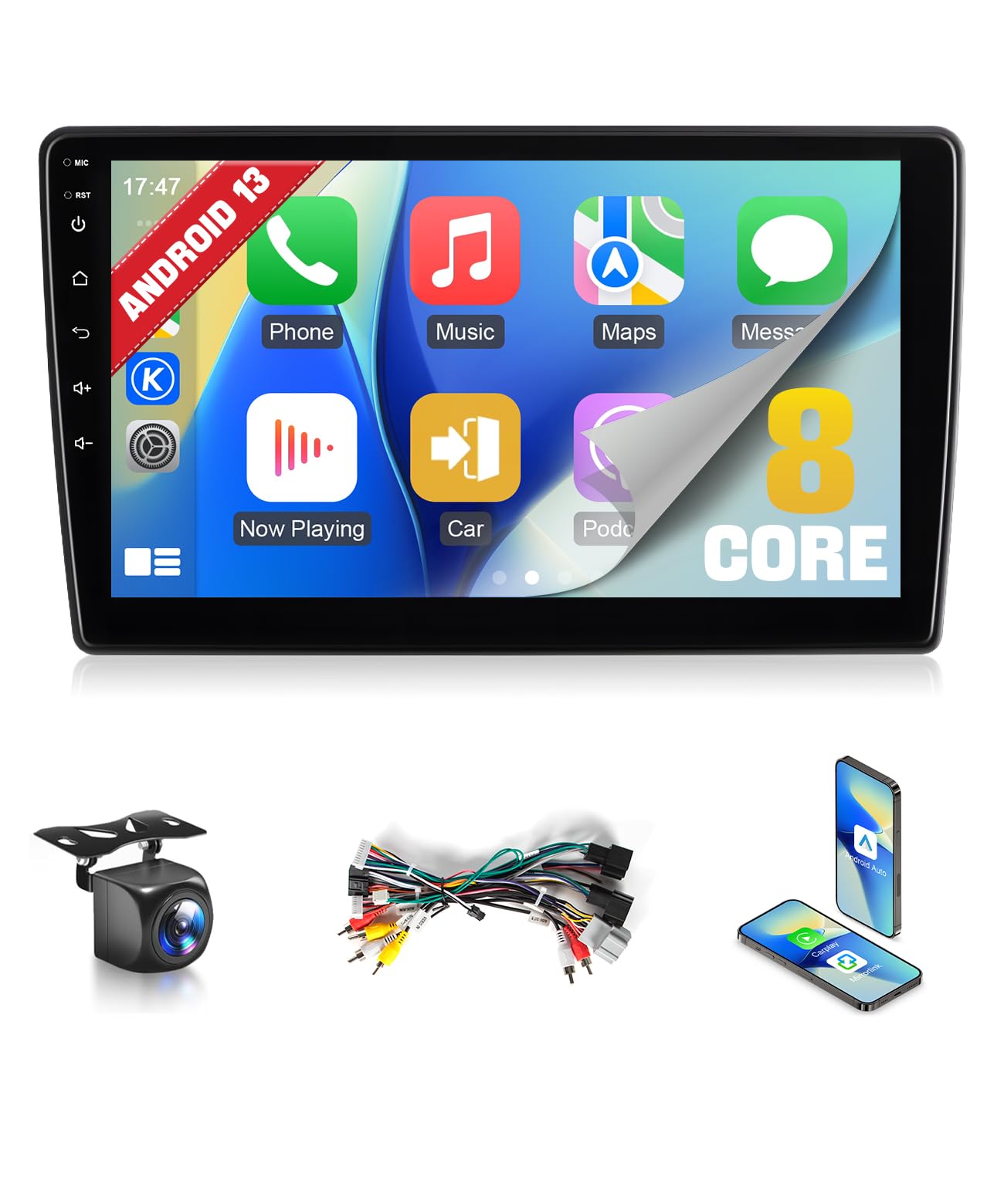 VQU 8-Core Car Radio for 2007-2014 Chevy