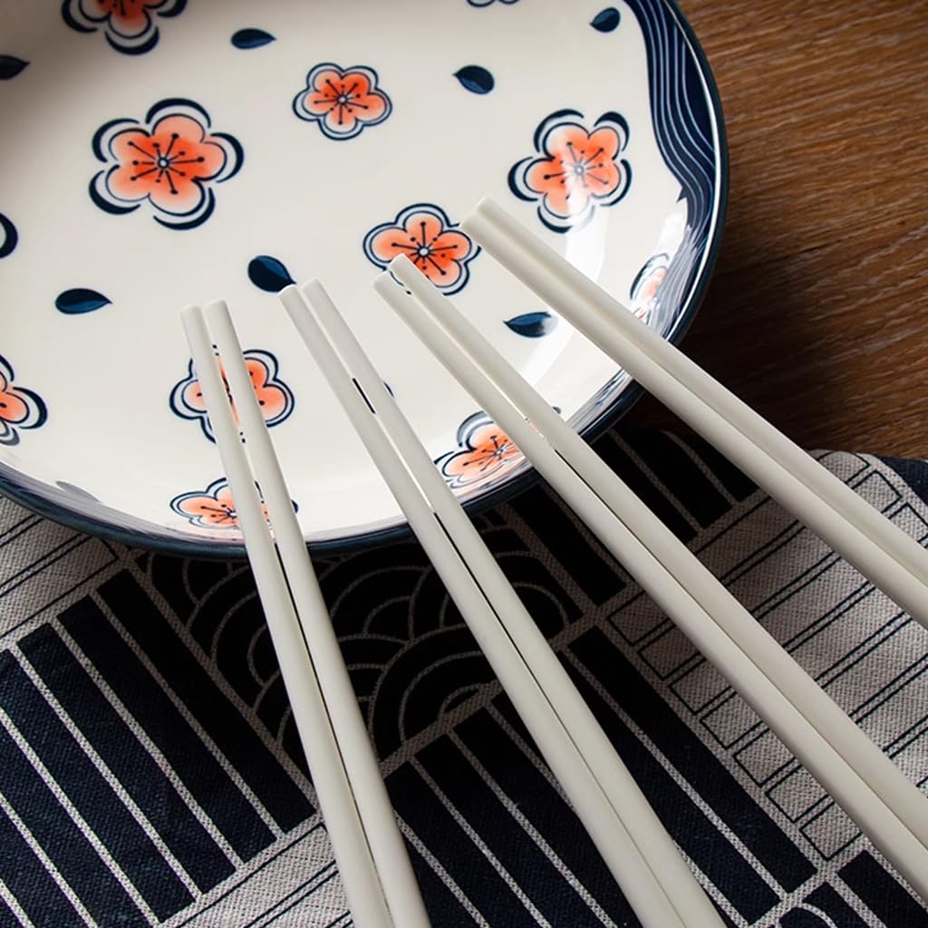 Ensembles-cadeaux de baguettes en porcelaine, baguettes réutilisables A