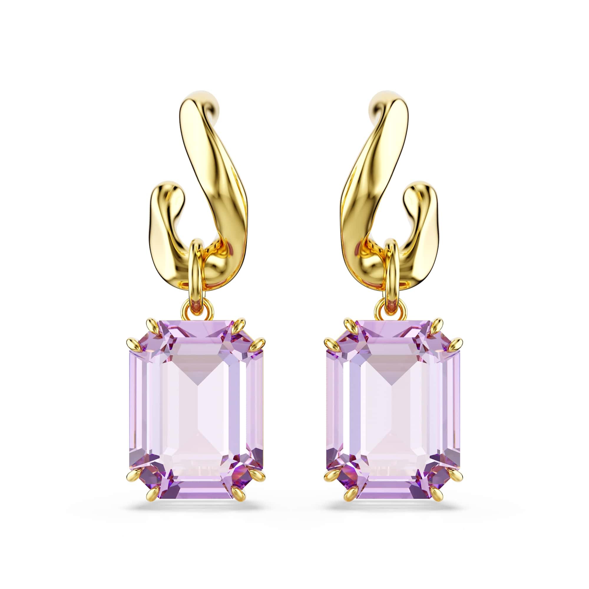 Swarovski Millenia Ohrringe violette
