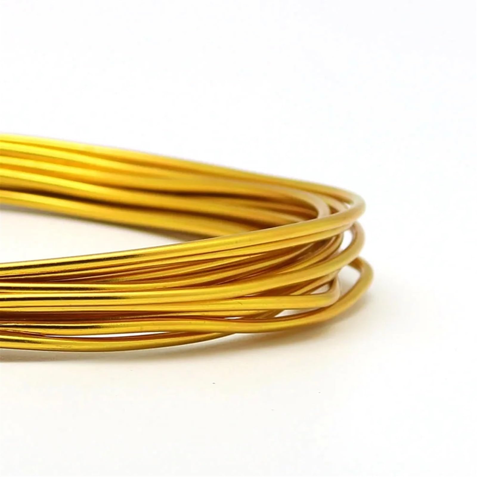 Alambre de aluminio para joyas DIY de 2mm hilo metálico para manualidades de cuentas y abalorios