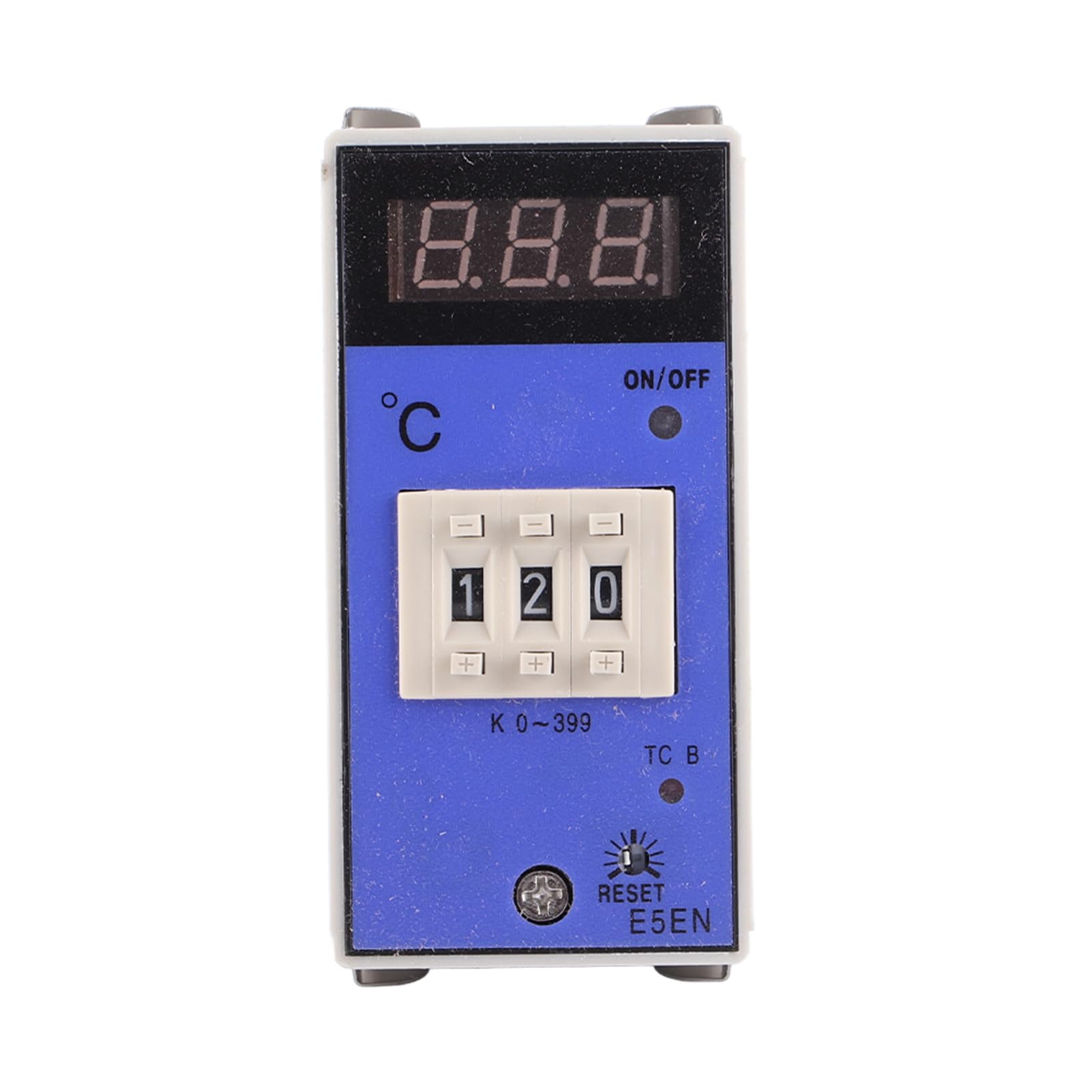 Respicefinem E5EM Digital Thermostat 0 399 Degree Temperature Controller with K Type Thermocouple Ideal for Plastic Rubber Packaging Food Machinery Metallurgy Chemical Breeding